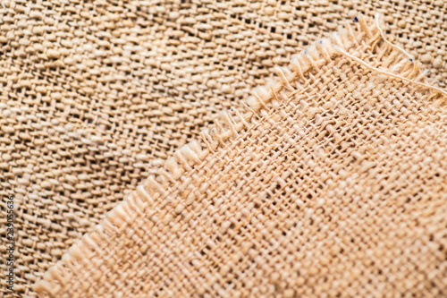 Close up sacks paper use for background