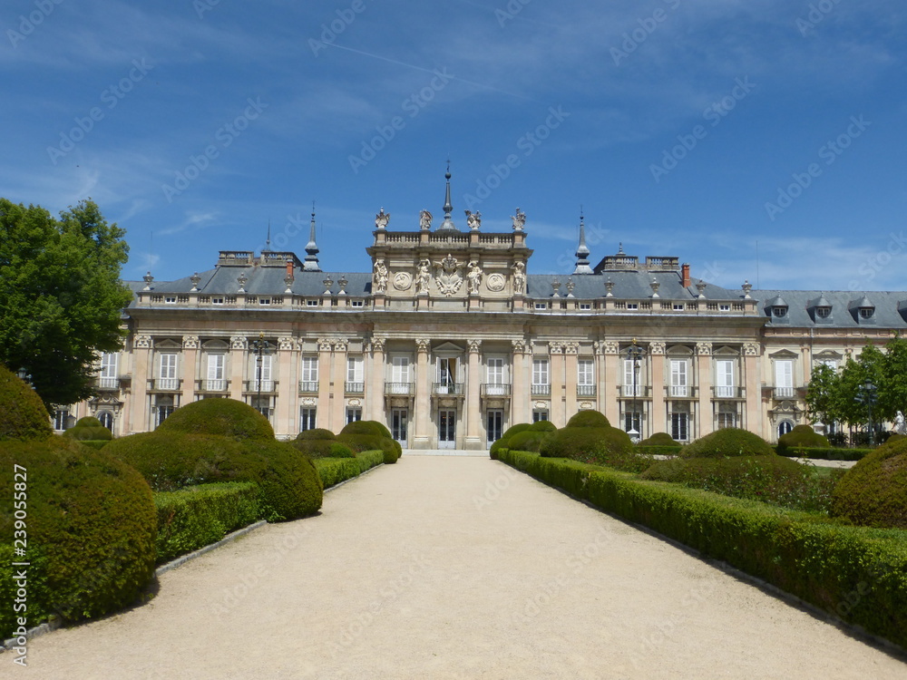 Fototapeta premium Chateau, La Granja de San Ildefonso, Espagne