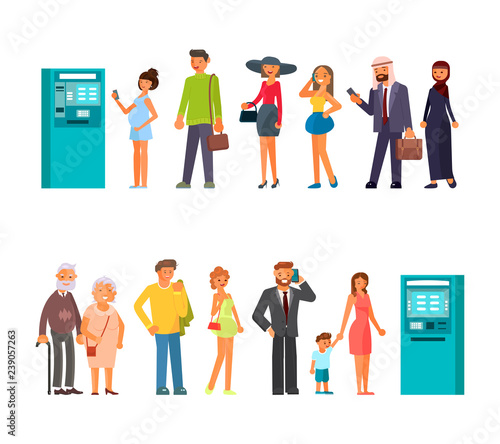 Queue at the ATM