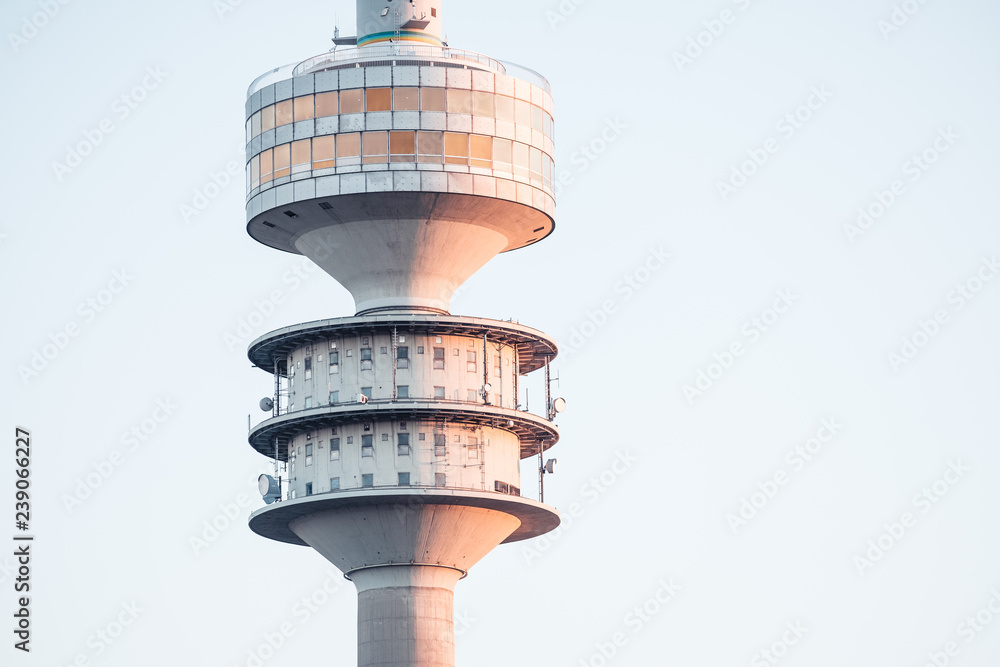 Olympiaturm, München, Bayern, Deutschland.