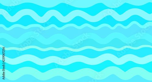 Abstract geometric wallpaper of the surface. Wavy sea background. Pattern with lines and waves. Multicolored texture. Decorative style. Doodle for design