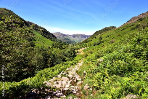 The footpath in to Borrowdale