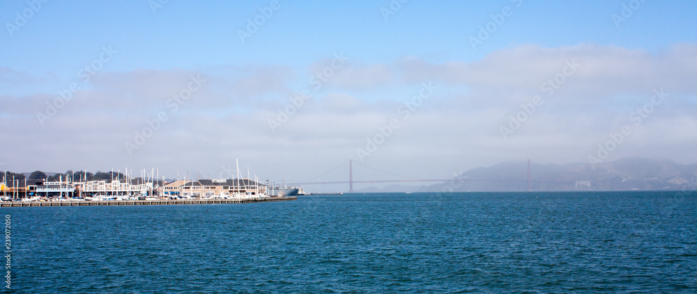 San Fransisco Bay during Clear Day
