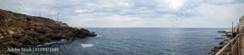 View of Mediterranean Sea