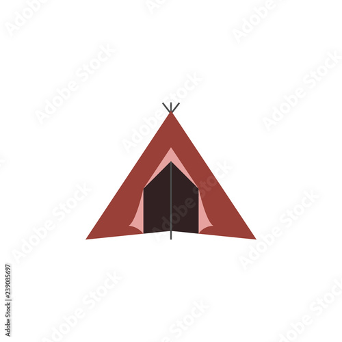 tent color icon © gunayaliyeva