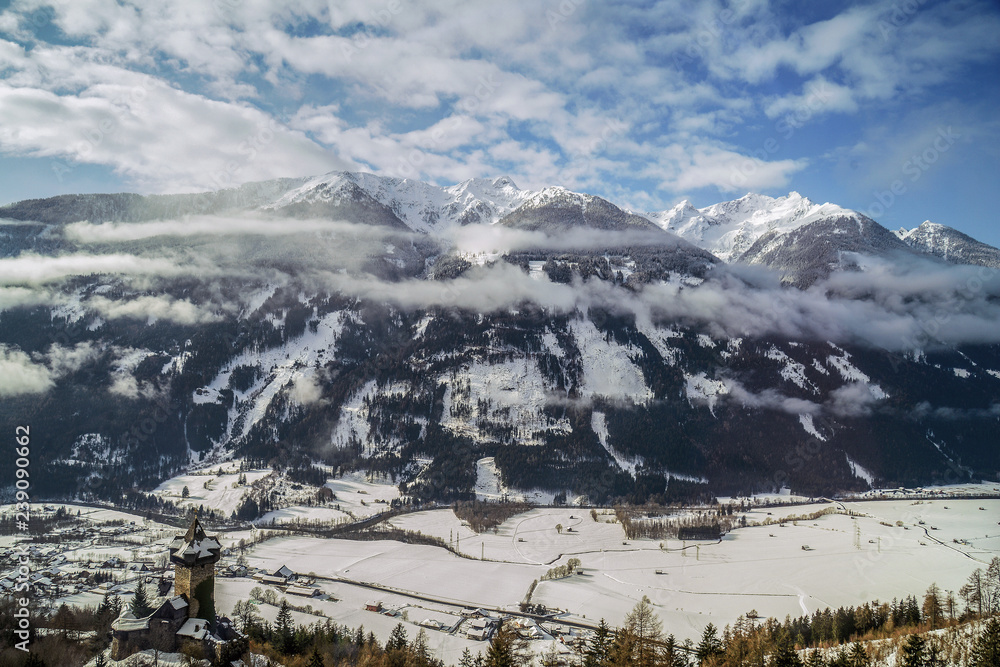 Austria -  spectacular view on mountains 