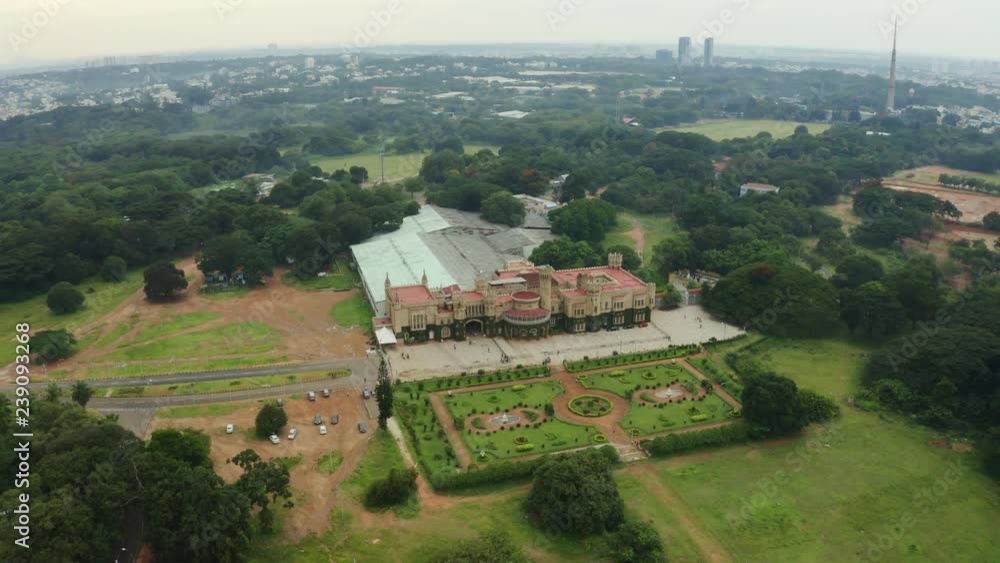 custom made wallpaper toronto digitalday time bangalore city famous palace park aerial panorama 4k india