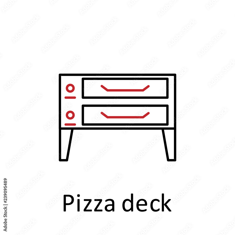 pizza deck icon. Element of restaurant professional equipment. Thin line icon for website design and development, app development. Premium icon pizza deck icon. Element of restaurant professional equipment. Thin line icon for website design and development, app development. Premium icon