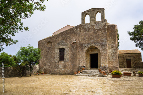 Church of St. Ursula in the Spanish Quarter of Erice, Sicily, Italy photo