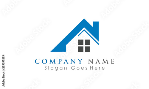 real estate logo vector