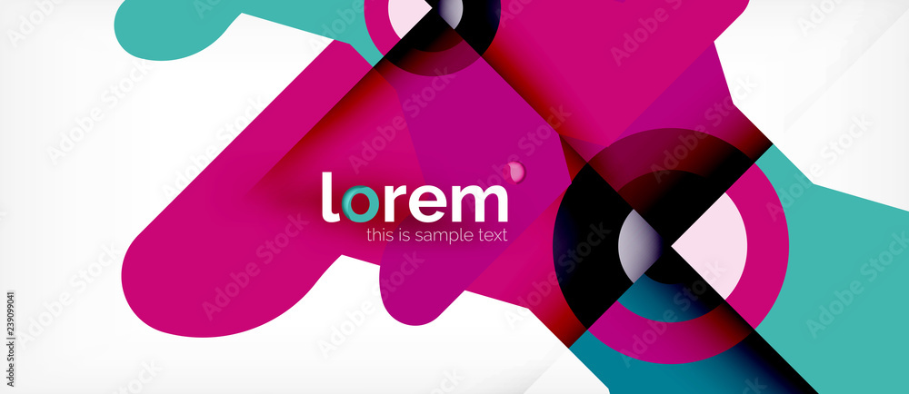 Abstract round elements composition background, organic design Abstract round elements composition background, organic design