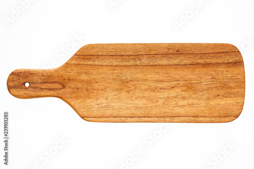 Empty kitchen cutting board