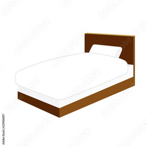 ベッドのイラスト