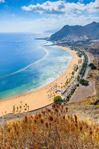 Wonderful view from Mirador Las Teresitas. Tenerife. Canary Islands..Spain