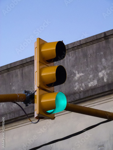 Green light semaphore photo