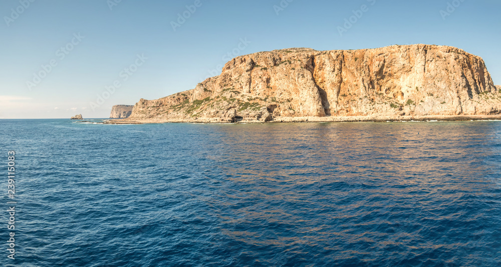 Panorama of  island inMediterranean