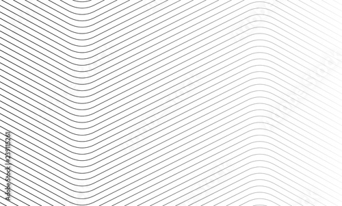 Vector Illustration of the pattern of black lines on white background. EPS10.