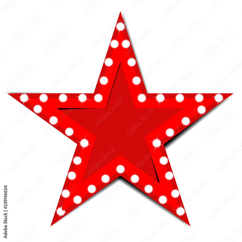 Show light stars red background Show light stars red background