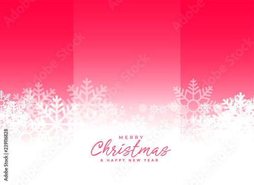 beautiful snowflakes background with text space