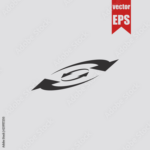 Reload icon.Vector illustration.