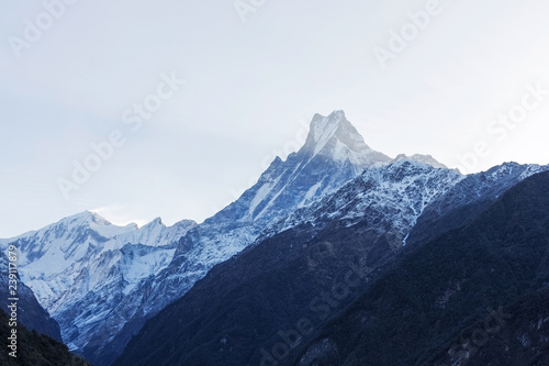 Fish Tail or Mt.Machhapuchhare in Nepal © anujakjaimook