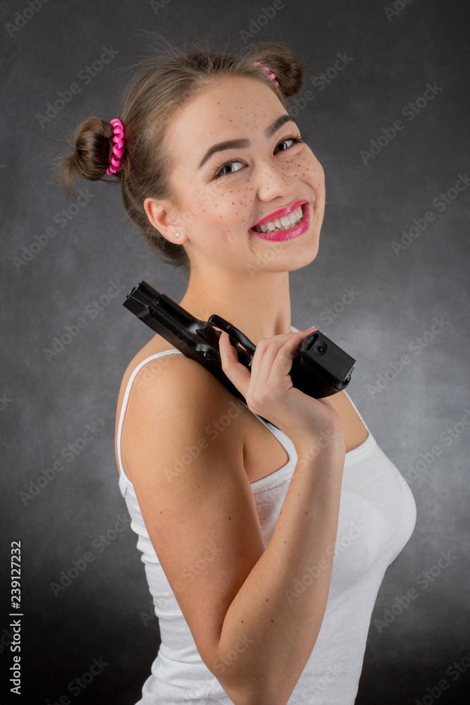 girl with gun girl with gun