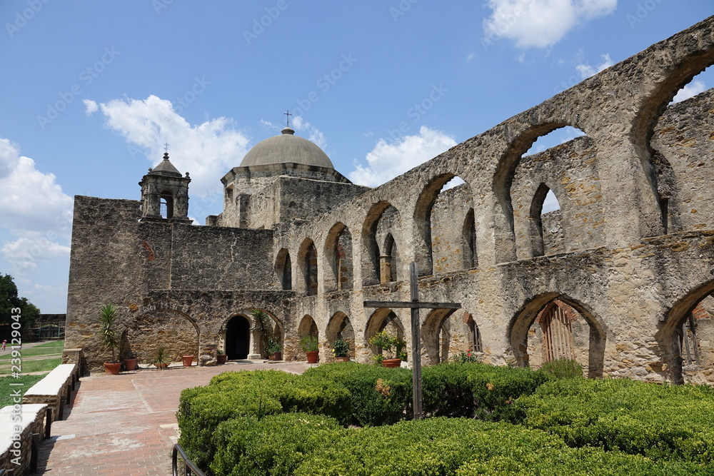 ruins of the church