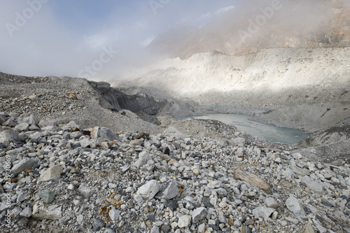 glacier in nepal