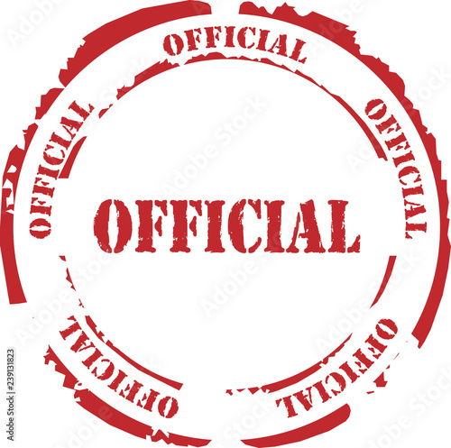 rubber stamp official