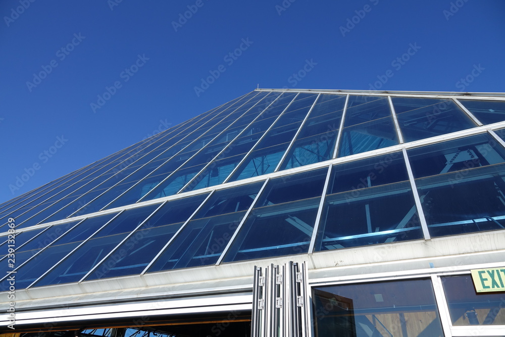Fototapeta premium solar panels on the roof