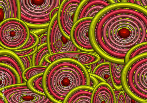 modern abstract circels background