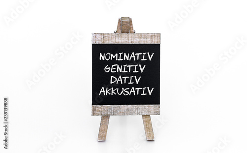 Foto Kasus auf Schultafel