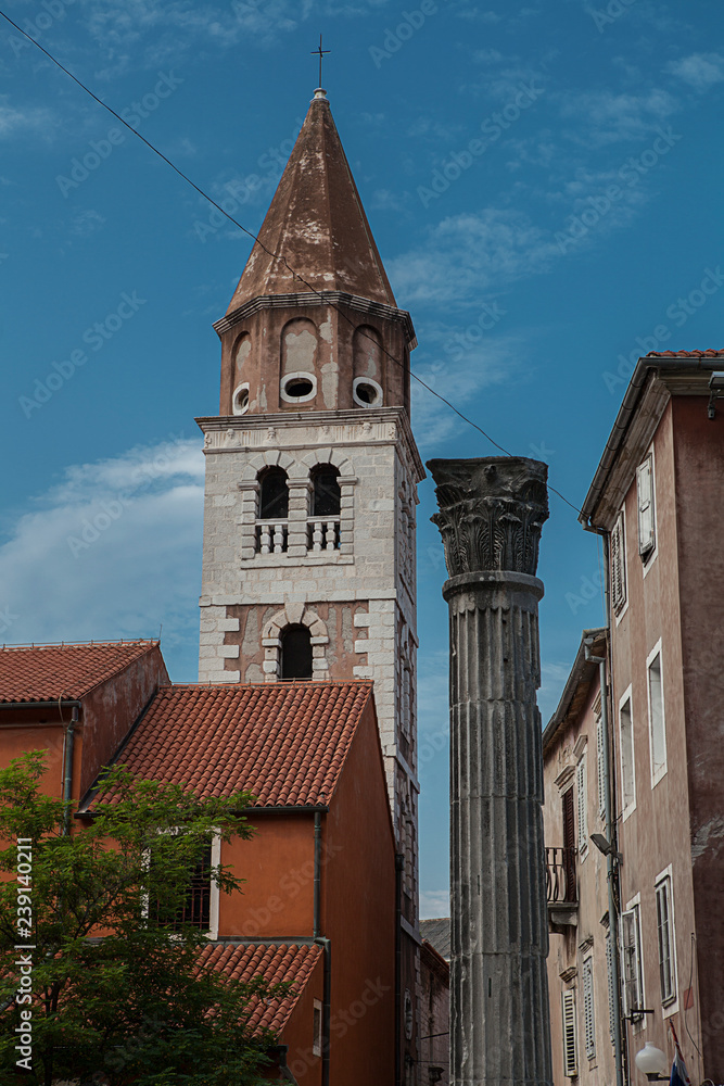 Obraz premium Old town in Zadar, Croatia