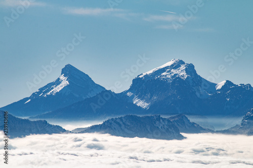 Wallpaper Mural Mer de nuages depuis les bauges Torontodigital.ca