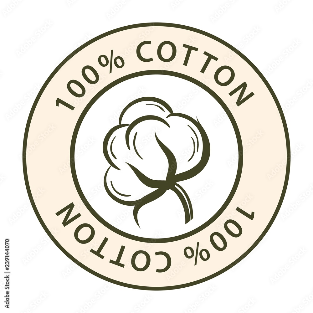 Share 128+ 100 cotton logo latest - camera.edu.vn