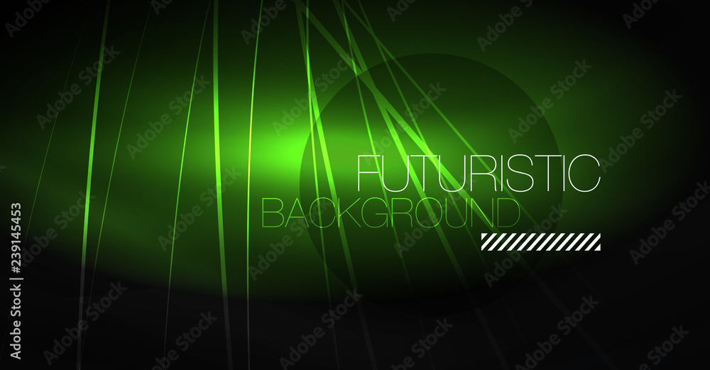 Digital technology abstract background - neon geometric design. Abstract glowing lines. Colorful techno background. Futuristic shape. Digital technology abstract background - neon geometric design. Abstract glowing lines. Colorful techno background. Futuristic shape.