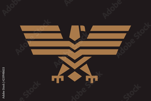 Eagle Isolated Sign Vector Heraldic Black Falcon Bird Symbol With Spread Wings Hawk Geometric Shape Design For Sport Team Mascot Army Military Shield Security Coat Of Arms Stock Vector Adobe Stock Eagle Isolated Sign Vector Heraldic Black Falcon Bird Symbol With Spread Wings Hawk Geometric Shape Design For Sport Team Mascot Army Military Shield Security Coat Of Arms Stock Vector Adobe Stock