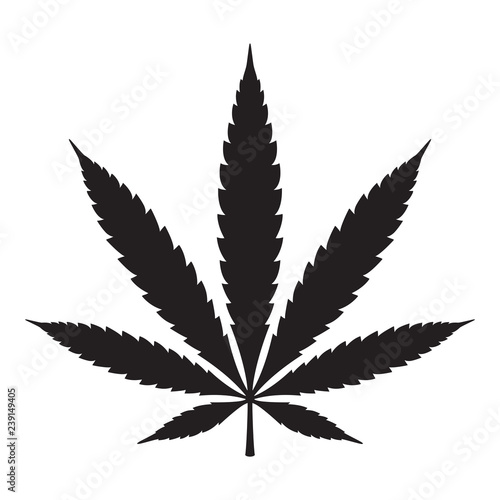 Marijuana vector cannabis leaf weed icon logo symbol sign illustration graphic