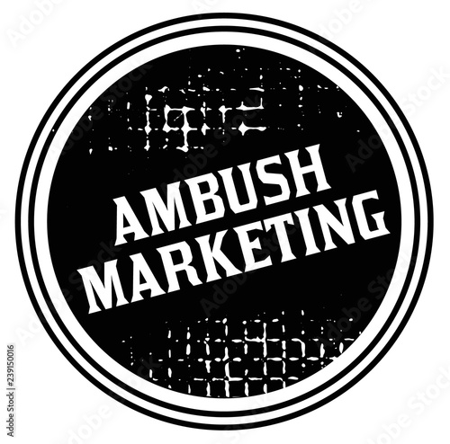 ambush marketing advertising sticker