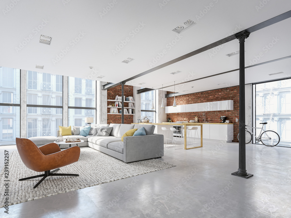 Snapshot of Modern City Loft Apartment