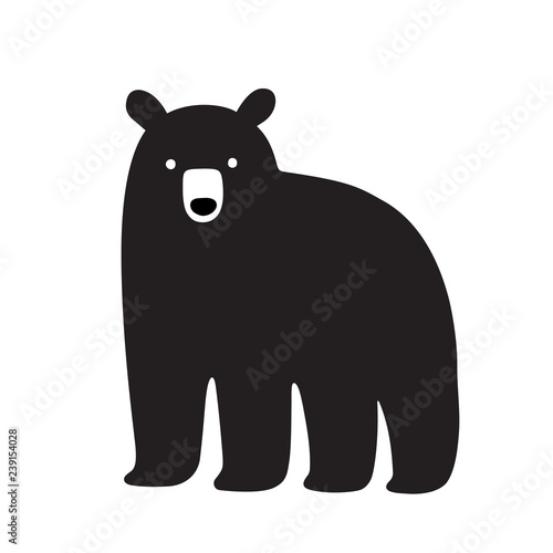 American Black bear drawing
