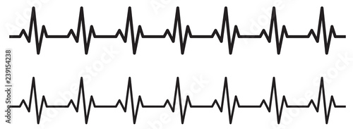 TRACÉ GRAPHIQUE SIMPLIFIÉ D'UN CARDIOGRAMME