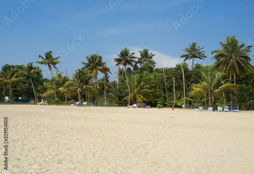 Malabar coast of the Arabian Sea in Kochi, Kerala India