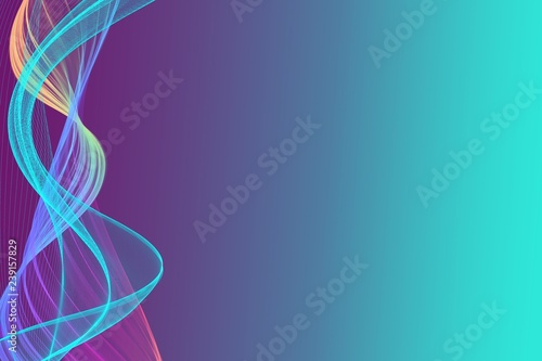 Abstract neon colors wave background