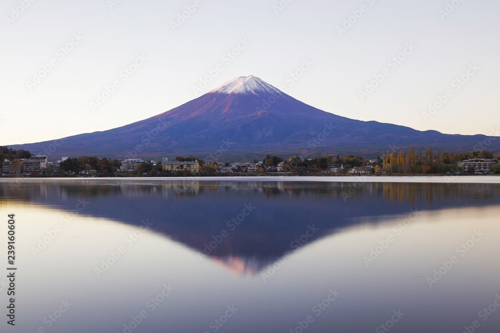 Mt.Fuji in autumn, Japan