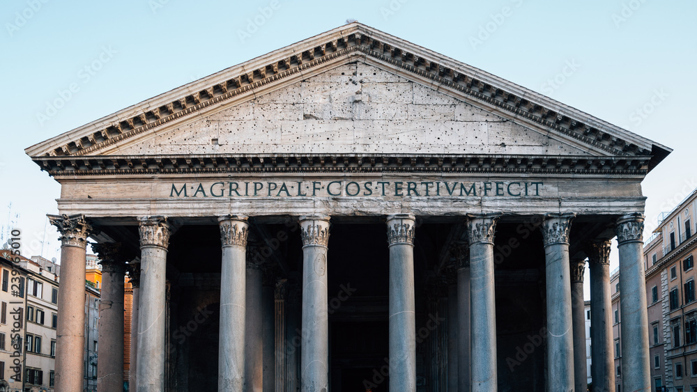 Pantheon historical architecture in Rome, Italy Pantheon historical architecture in Rome, Italy