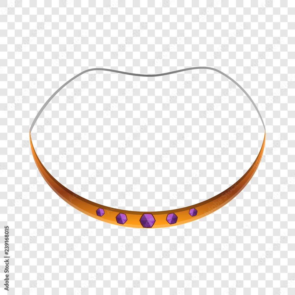 Aztec necklace icon. Cartoon of aztec necklace vector icon for web design Aztec necklace icon. Cartoon of aztec necklace vector icon for web design