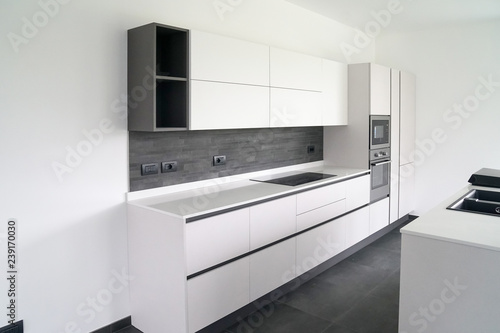Modern furnished kitchen