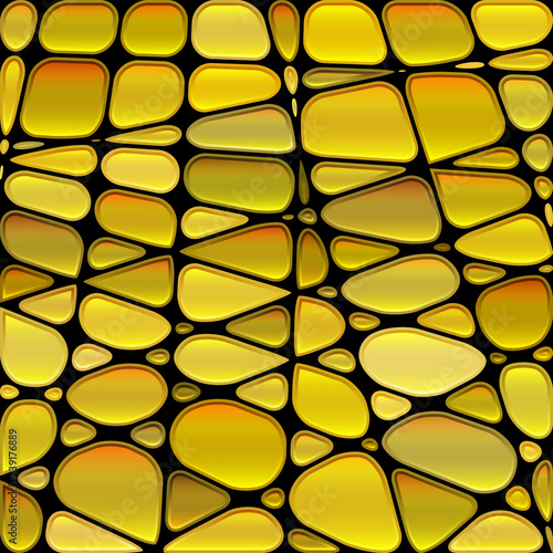 abstract vector stained-glass mosaic background