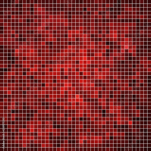 abstract vector square pixel mosaic background